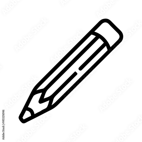 Pencil icons symbolize creativity and artistic expression. Essential for drawing, writing, and educational themes, these designs reflect the art of communication through simple tools.