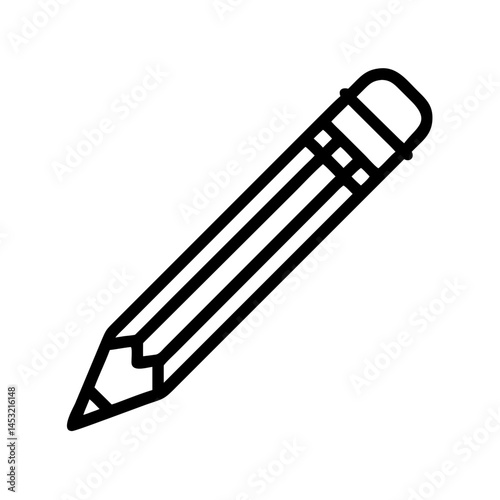 Pencil icons symbolize creativity and artistic expression. Essential for drawing, writing, and educational themes, these designs reflect the art of communication through simple tools.