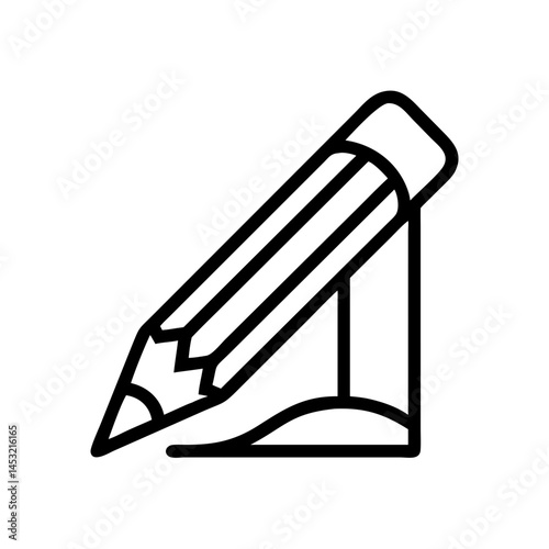 Pencil icons symbolize creativity and artistic expression. Essential for drawing, writing, and educational themes, these designs reflect the art of communication through simple tools.