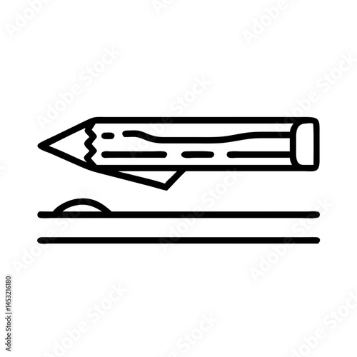 Pencil icons symbolize creativity and artistic expression. Essential for drawing, writing, and educational themes, these designs reflect the art of communication through simple tools.