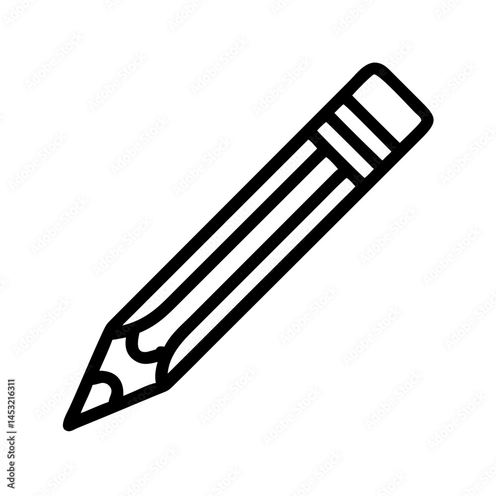 Pencil icons symbolize creativity and artistic expression. Essential for drawing, writing, and educational themes, these designs reflect the art of communication through simple tools. Pencil icons symbolize creativity and artistic expression. Essential for drawing, writing, and educational themes, these designs reflect the art of communication through simple tools.