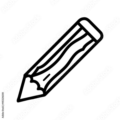 Pencil icons symbolize creativity and artistic expression. Essential for drawing, writing, and educational themes, these designs reflect the art of communication through simple tools.