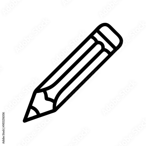 Pencil icons symbolize creativity and artistic expression. Essential for drawing, writing, and educational themes, these designs reflect the art of communication through simple tools.
