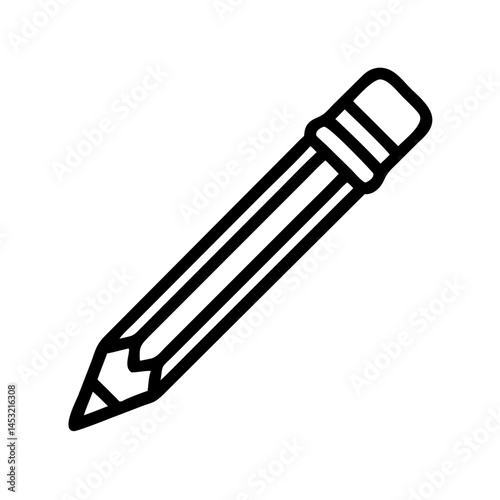 Pencil icons symbolize creativity and artistic expression. Essential for drawing, writing, and educational themes, these designs reflect the art of communication through simple tools.
