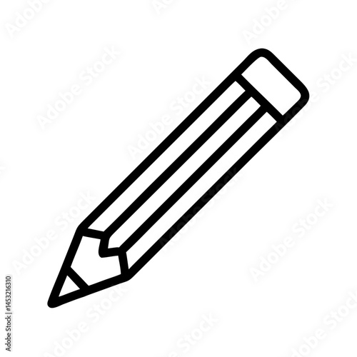 Pencil icons symbolize creativity and artistic expression. Essential for drawing, writing, and educational themes, these designs reflect the art of communication through simple tools.