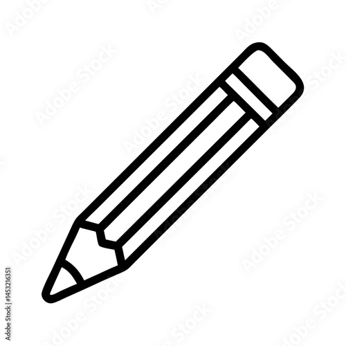 Pencil icons symbolize creativity and artistic expression. Essential for drawing, writing, and educational themes, these designs reflect the art of communication through simple tools.