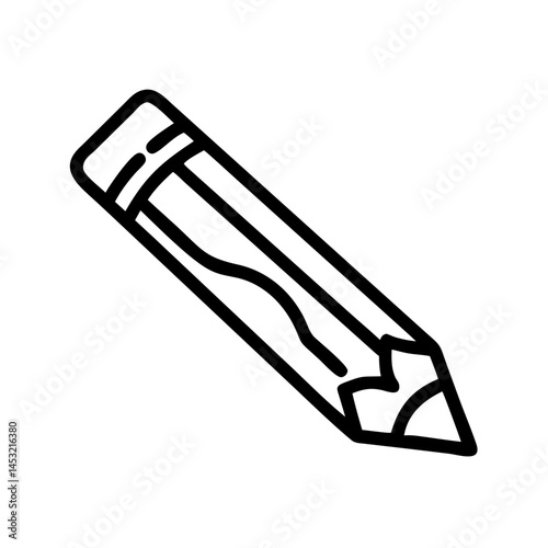 Pencil icons symbolize creativity and artistic expression. Essential for drawing, writing, and educational themes, these designs reflect the art of communication through simple tools.