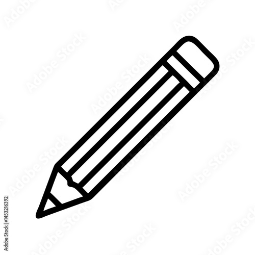 Pencil icons symbolize creativity and artistic expression. Essential for drawing, writing, and educational themes, these designs reflect the art of communication through simple tools.