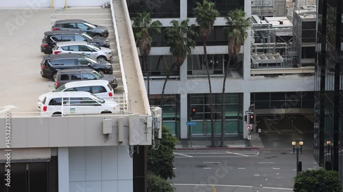 Building Top Parking Lot In Los Angeles
