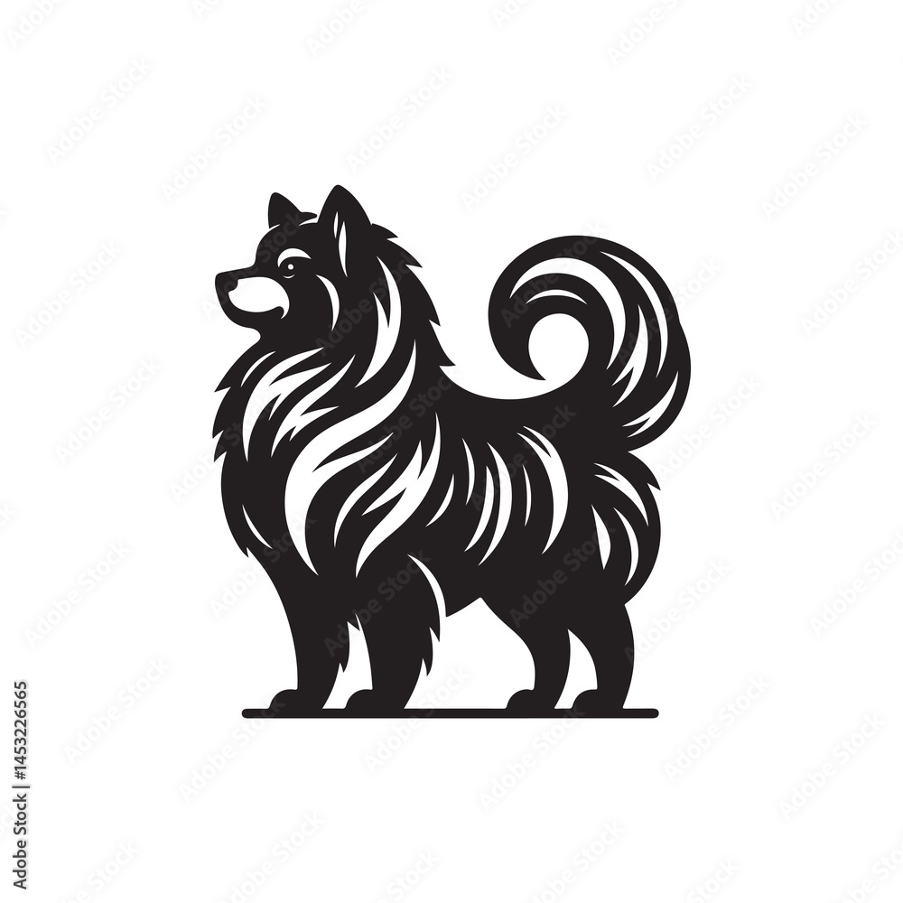 Fototapeta premium Dog Vector (3).eps
