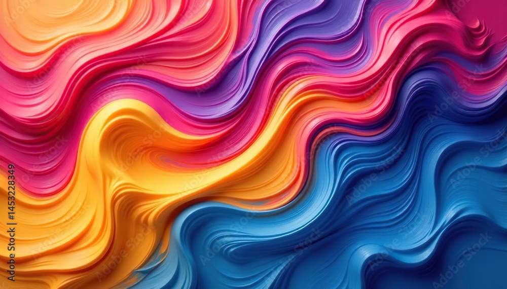 Abstract swirling paint textures in vibrant hues, fluid, mixed, motion Abstract swirling paint textures in vibrant hues, fluid, mixed, motion