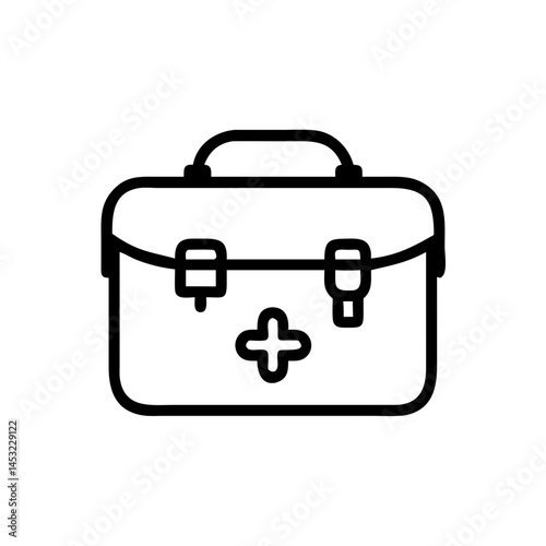Icon of a doctorchest / first aid kit