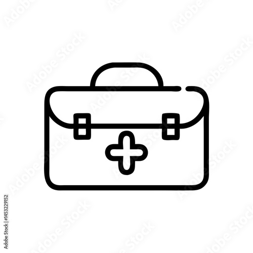 Icon of a doctorchest / first aid kit