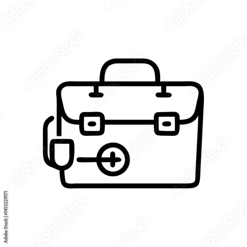 Icon of a doctorchest / first aid kit