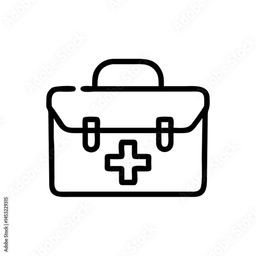 Icon of a doctorchest / first aid kit