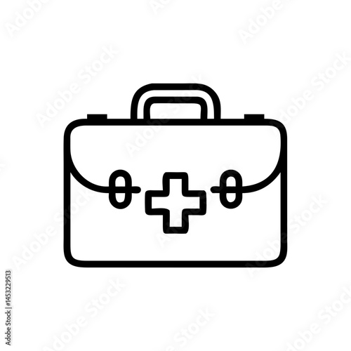 Icon of a doctorchest / first aid kit