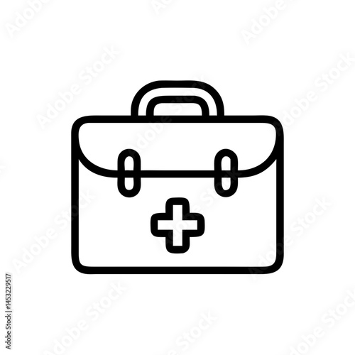 Icon of a doctorchest / first aid kit