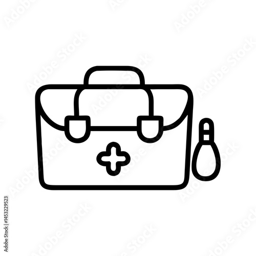 Icon of a doctorchest / first aid kit