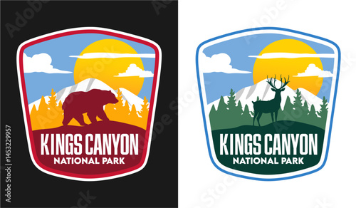kings canyon national park with beautiful views