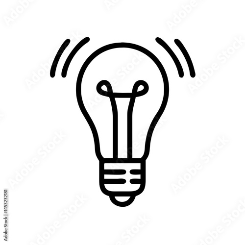 Icon of a Light Bulb
