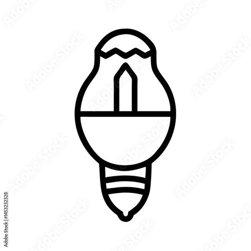 Icon of a Light Bulb