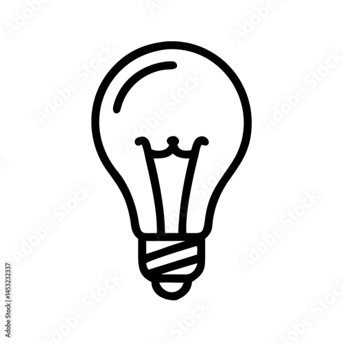 Icon of a Light Bulb