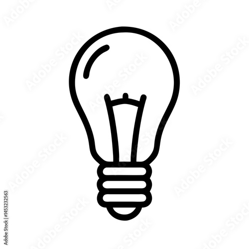Icon of a Light Bulb