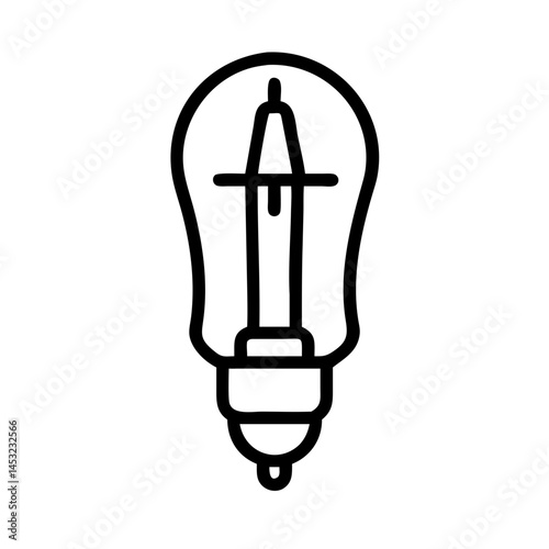 Icon of a Light Bulb