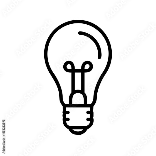 Icon of a Light Bulb