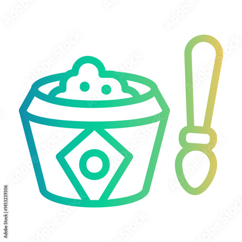 mate Line Gradient Icon