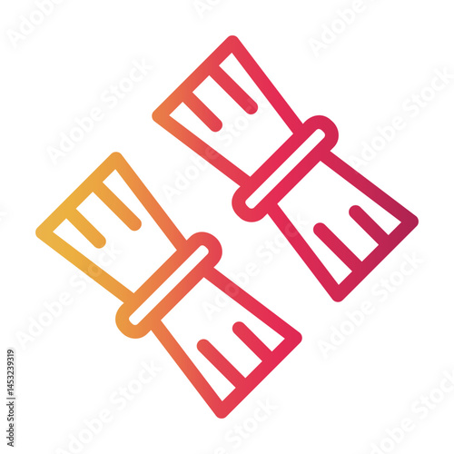 pastry Line Gradient Icon