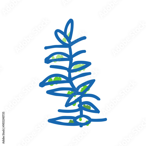 hydrophilia polyspermy icon doodle illustration