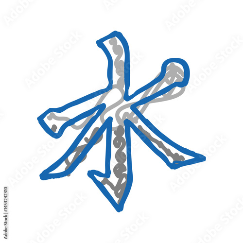 confucianism religion icon doodle illustration