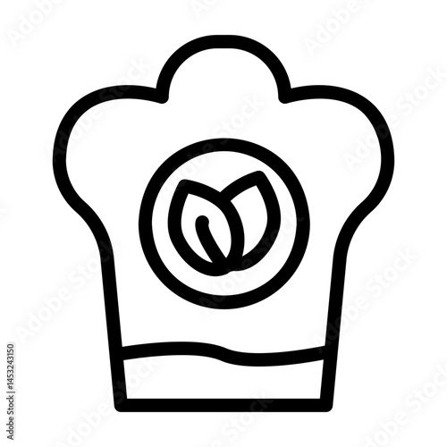 chef hat Line Icon