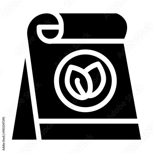vegan product Solid icon
