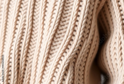 close up of a knitted sweater