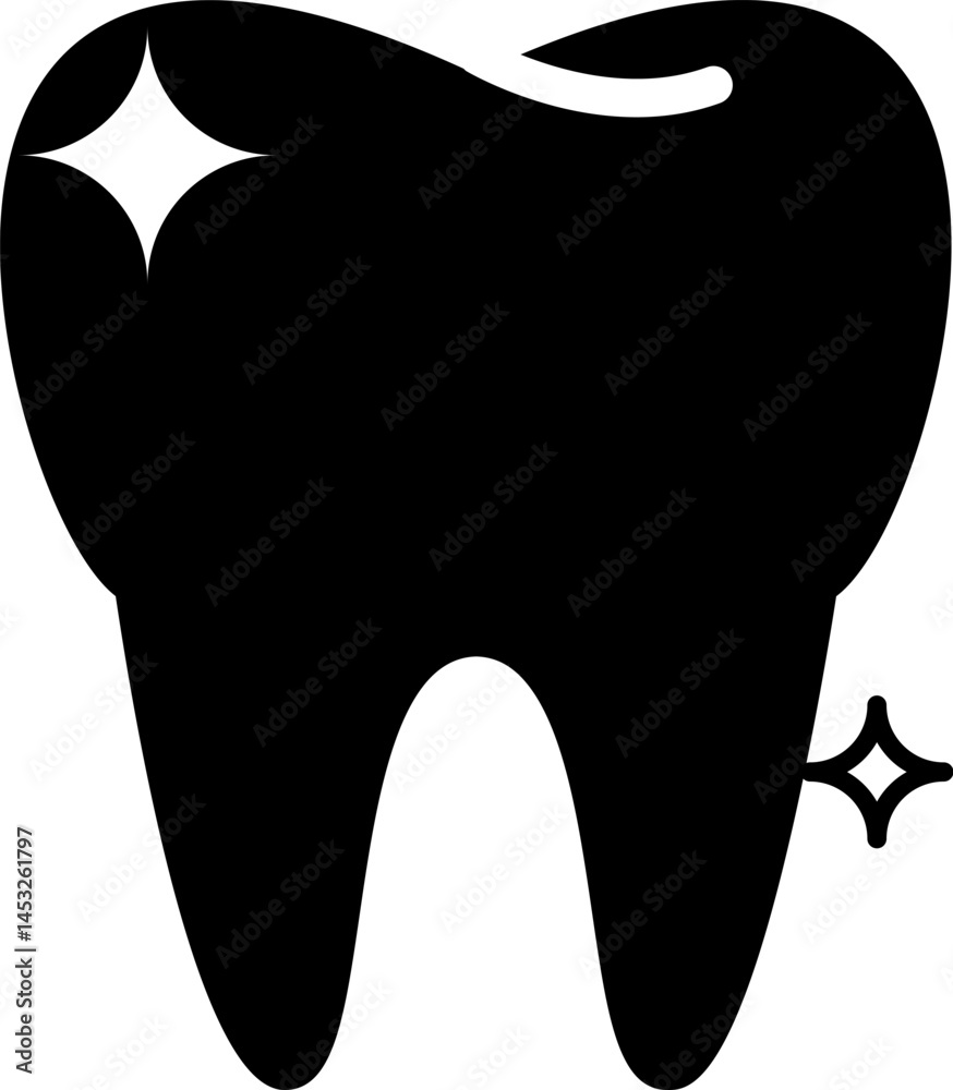 Tooth icon vector Tooth icon vector