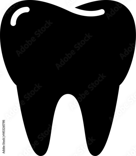 Tooth icon vector