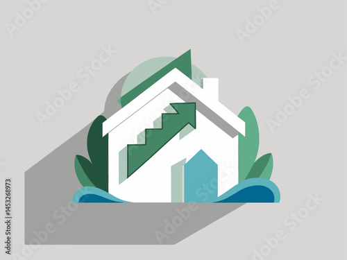 Real Estate Growth Concept