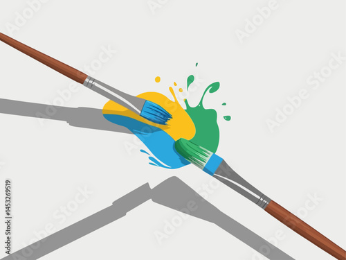 Brushes of Inspiration: A Symphony of Color