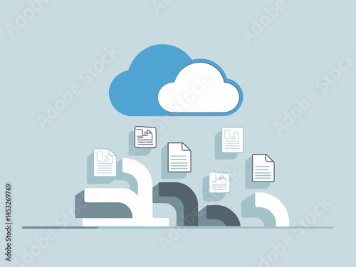 Digital Rain of Information