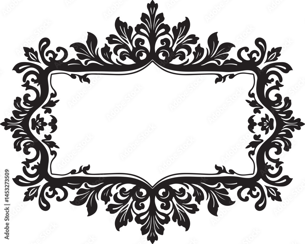 Baroque Style Decorative Frame Set Baroque Style Decorative Frame Set