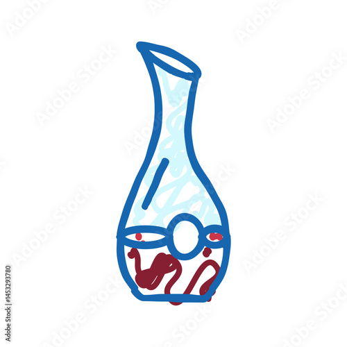 decanter wine icon doodle illustration