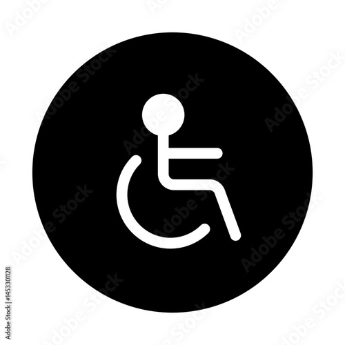 wheelchair Solid icon