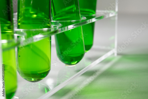 green chemistry beaker and test tube