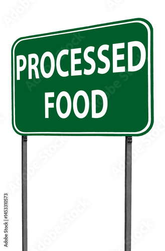processed food sign