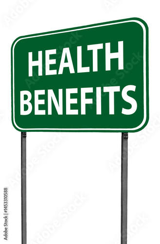 health benefits sign