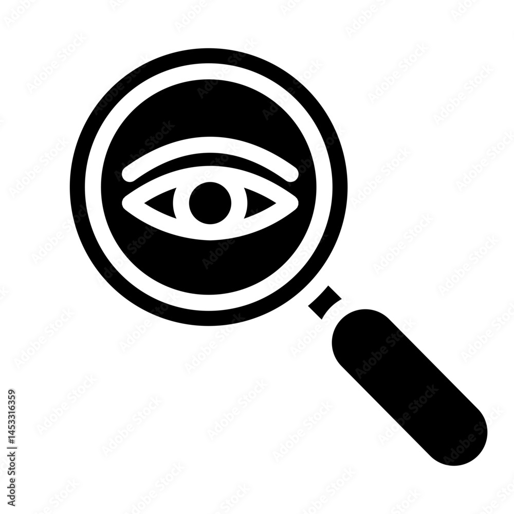 vision Solid icon vision Solid icon