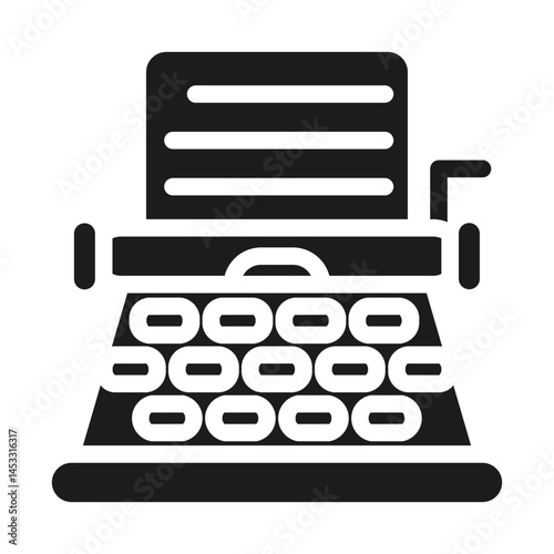 typewriter Solid icon