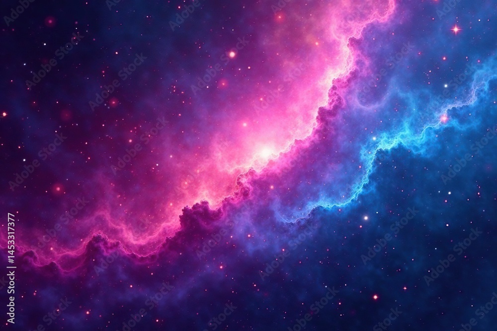 Fototapeta premium Abstract swirling nebula texture, perfect for website backgrounds, light, overlay